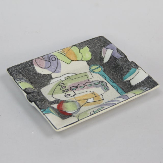 Vintage Ceramic Ashtray, 1980s For Sale - Image 4 of 7