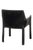 Cassina Set of 4 Mario Bellini for Cassina Cab 413 Black Leather Modern Dining Armchairs For Sale - Image 4 of 11