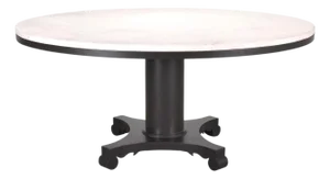 McKinnon and Harris Albemarle Limestone Garden Dining Table 63"