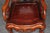 Pair Vintage Chinese Carved Mahogany and Marble Back Arm Chairs For Sale - Image 16 of 16