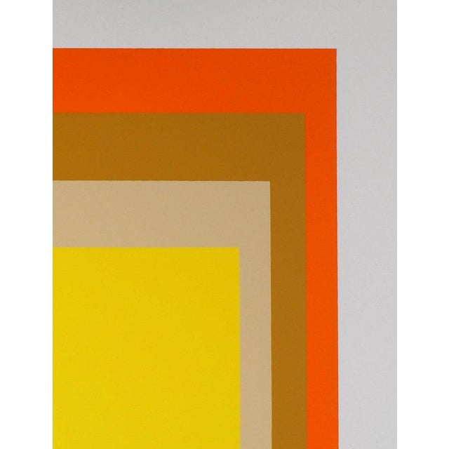 Josef Albers, Homage to the Square, Yes Sir, Screen Print For Sale - Image 5 of 6