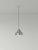 Contemporary Polished Aluminum M64 Pendant Lamp by Miguel Mila For Sale - Image 3 of 9