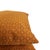 Contemporary Hella Jongerius for Maharam Repeat Dot Ring in Sienna Pillow Cover - 18.5" X 18.5" Rust Circle Ring Pattern Cushion Case For Sale - Image 3 of 6