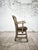 Dutch Brutalist Oak Armchair with Leather Seat, 1970s For Sale - Image 4 of 16