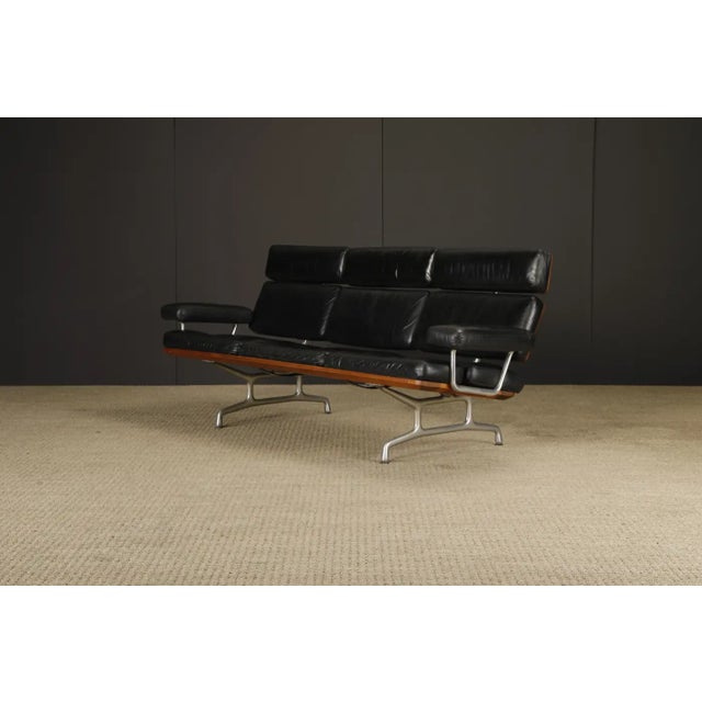 Eames Three-Seat Sofa by Ray and Charles Eames for Herman Miller, Signed For Sale - Image 9 of 18