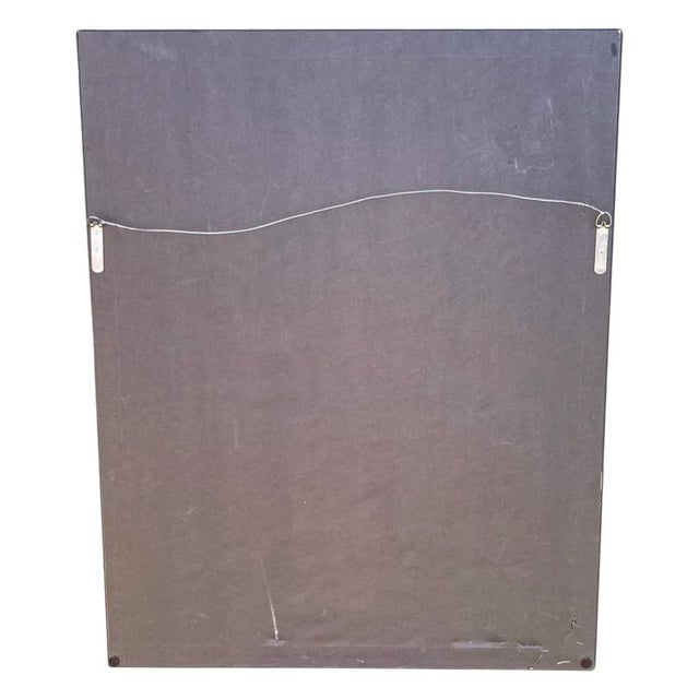 Late 20th Century Late 20th Century Original Richard Parker Geometric Pastel Painting For Sale - Image 5 of 8