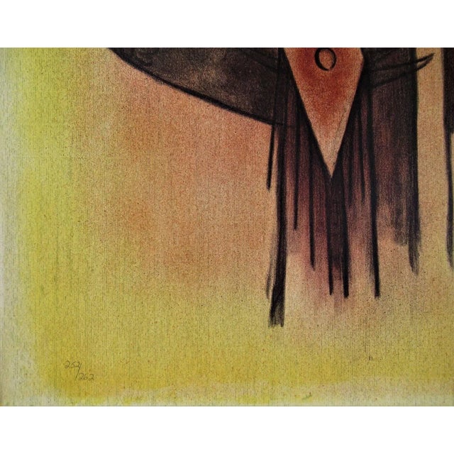 Modern Wifredo Lam, Demoiselle Blasonee, from the suite Pleni Luna., 1974 For Sale - Image 3 of 4