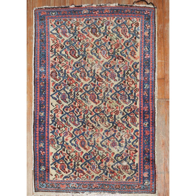 Early 20th Century Persian Malayer Rug Measures: 2'10'' x 4'1''.
