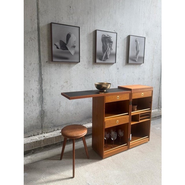 Captain's Bar by Reno Wahl Iversen for Dyrlund, Denmark, 1960s For Sale - Image 9 of 11