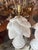 Serge Roche Vtg. Pair Plaster White Lacquered Palm Beach Tree Table Lamps Newly Wired Brass For Sale - Image 4 of 12
