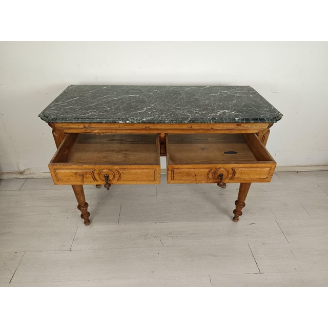 Antique Marble Console Table For Sale - Image 5 of 18