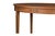 Hepplewhite Antique English Hepplewhite Carved Bellflower Mahogany Caned Oval Side Table For Sale - Image 3 of 12