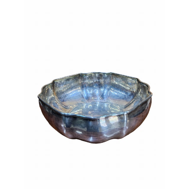 Silver-Plated Fruit Bowl, 1990s For Sale - Image 9 of 9