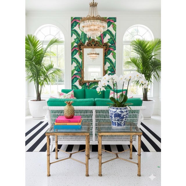 Prepare to introduce a layer of incomparable luxury and tailored shine to your space. This stunning pair of side tables...