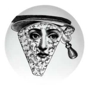 Fornasetti Porcelain Themes & Variation Plate, #319
