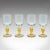 Mid-Century Modern 1950's Set of 10 Vintage Stem Glasses For Sale - Image 3 of 9