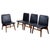 Wood Oak Model BM 230 Chairs attributed to Børge Mogensen, 1954, Set of 4 For Sale - Image 7 of 7