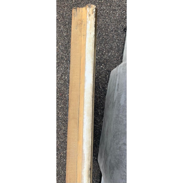 Mid-Century Giltwood Wall Mirror With Verre Églomisé Border For Sale In Minneapolis - Image 6 of 8