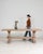 Oak Trestle Dining Table For Sale In Greensboro - Image 6 of 15