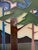 Motawi Tileworks Tile Triptych "Pine Landscape" in Dard Hunter Oak Frame For Sale In San Francisco - Image 6 of 13