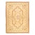 1990s Beige Classic Aubusson Rug For Sale