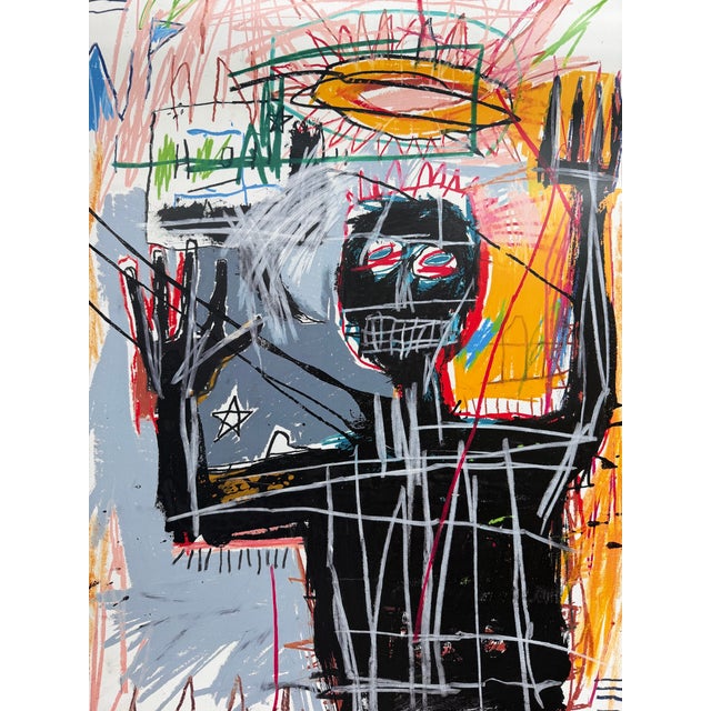 Jean Michel Basquiat (1960–1988), Furious Man, 1982, Original Exhibition Poster For Sale - Image 6 of 7