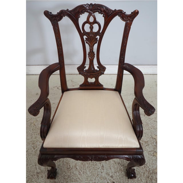 Age: Approx. 15 Years Old Details: Ball -N- Claw Feet Quality Construction 18 C. Design Chippendale Style Traditional...