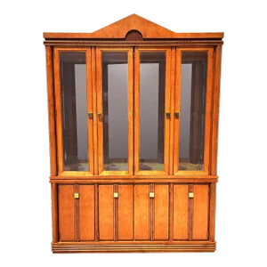 Hickory White China Cabinet Biedermeier Genesis Collection