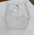 Transparent Vintage Lucite Champagne Cooler Ice Bucket With Insert and Lucite Tongs For Sale - Image 8 of 12