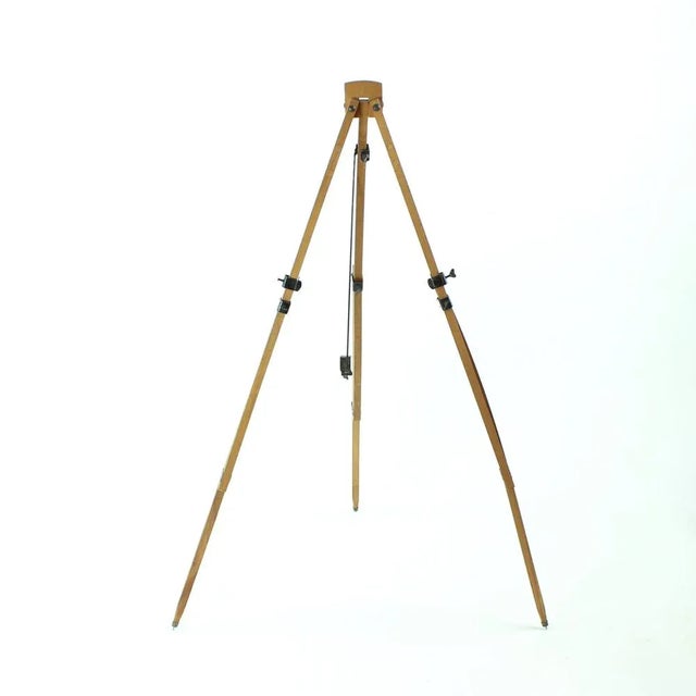 1920s Vintage Wooden Tripod Easel, 1920s For Sale - Image 5 of 9