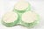 Green Celadon Lotus Divided Dish For Sale - Image 4 of 4