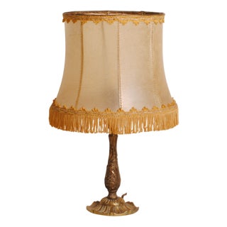 Gilt Bronze Table Lamp, 1920s For Sale