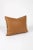 Soft tan leather is paired with a simple navy and black patterned fabric to make this pillow a show stopper. No matter...