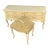 Fresh Provincial Vanity Set With Stool and Mirror For Sale