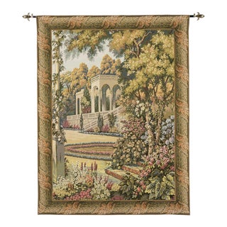 Lake Como Garden Loom Woven Tapestry - 83 X 74 Cm (2'9" X 2'5") - Requires Rod Size 2 For Sale