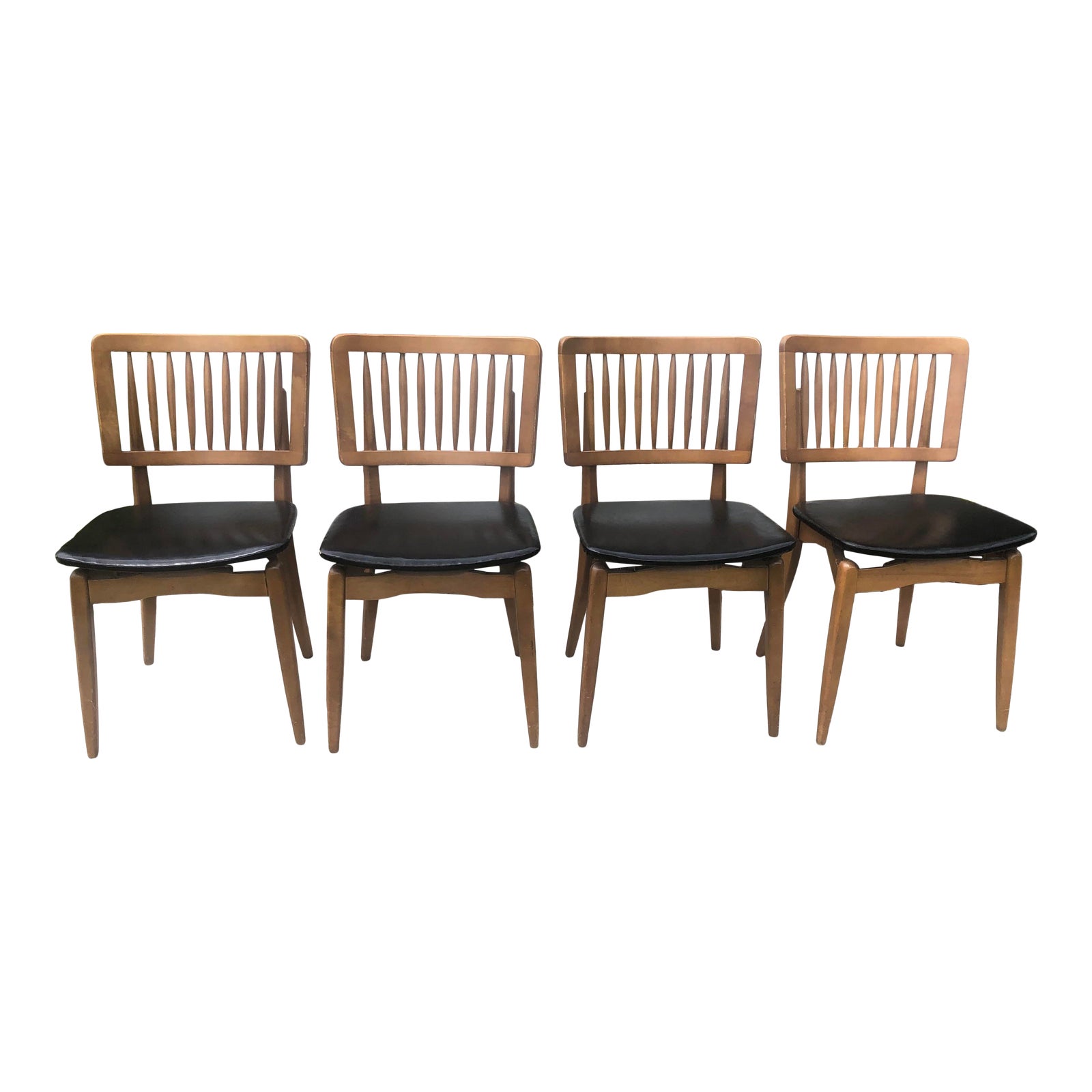 Vintage Mid Century Stakmore Folding Chairs Set Of 4 Chairish Vintage Mid Century Stakmore Folding Chairs Set Of 4 Chairish