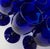 Vintage 90s Cobalt Goblets- Set of 8 For Sale - Image 6 of 10