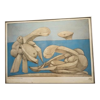 Art Print of Pablo Picasso's 1937 Work La Baignade On the Beach For Sale