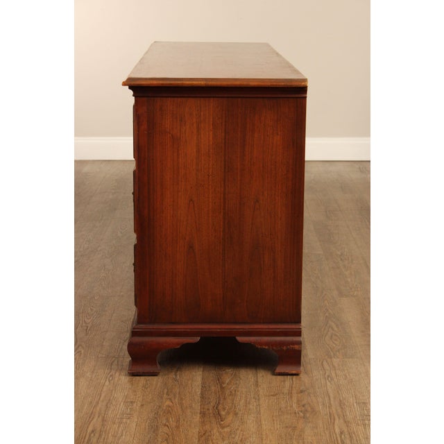 Baker Milling Road Georgian Style Walnut Long Dresser For Sale - Image 14 of 18