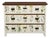 Swedish Modern, Nordens Flora Dresser, Brass, Floral Lithographs, Sweden, 1930s For Sale