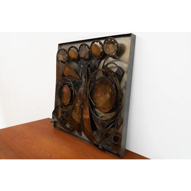 Wall sculpture by Henrik Horst. The sculpture is made out of iron. I have official proof of authenticity such as vintage...