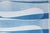 2020s Minimalist Elipse, Unique Monotype Cyanotype of Wavy Stripes in Blue Tone, 2026 by Kinf of Cyan For Sale - Image 5 of 8