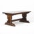 Large Mid-Century Brutalist Rustic Dining Table in Oak For Sale - Image 12 of 12