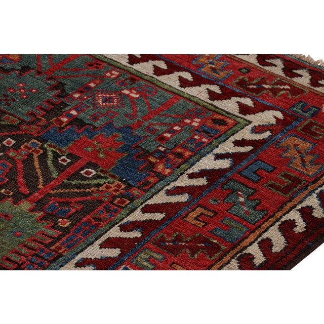 Vintage Baluch Rug, With Polychromatic Geometric Patterns, From Rug & Kilim For Sale In New York - Image 6 of 7