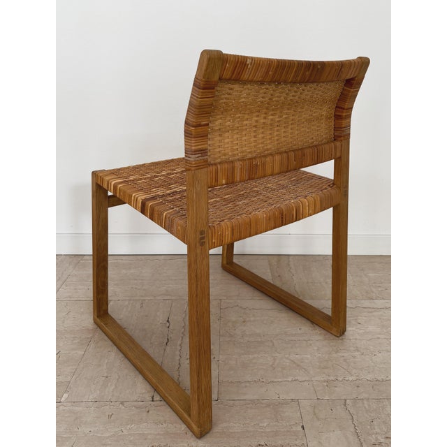 Mid-Century Scandinavian Oak Dining Room Chairs attributed to Børge Mogensen, Denmark, 1950s, Set of 6 For Sale - Image 14 of 18