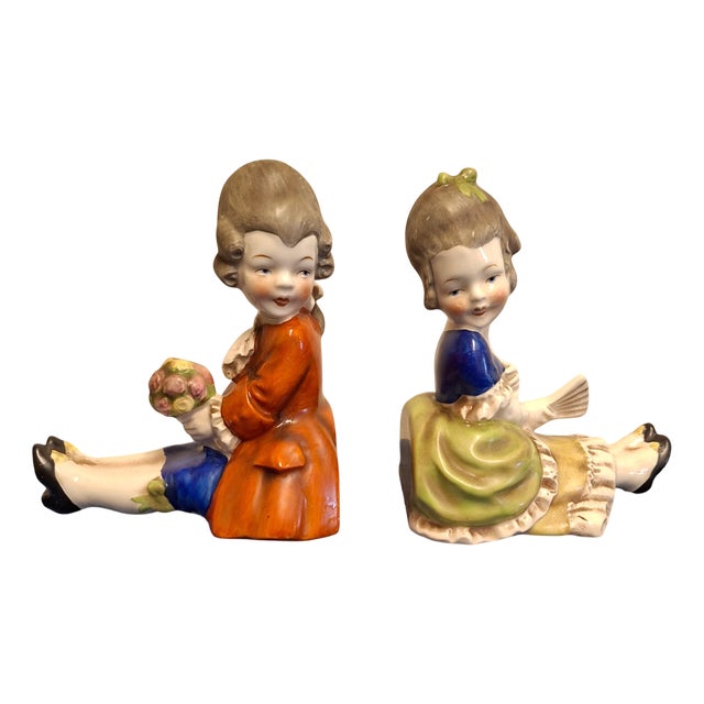 Vintage Bookends by Goebel, 1930s, Set of 2 For Sale