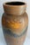 Mid-Century Modern West German Fat Lava Studio Pottery Vase, No. 553-38, Brown For Sale - Image 4 of 5