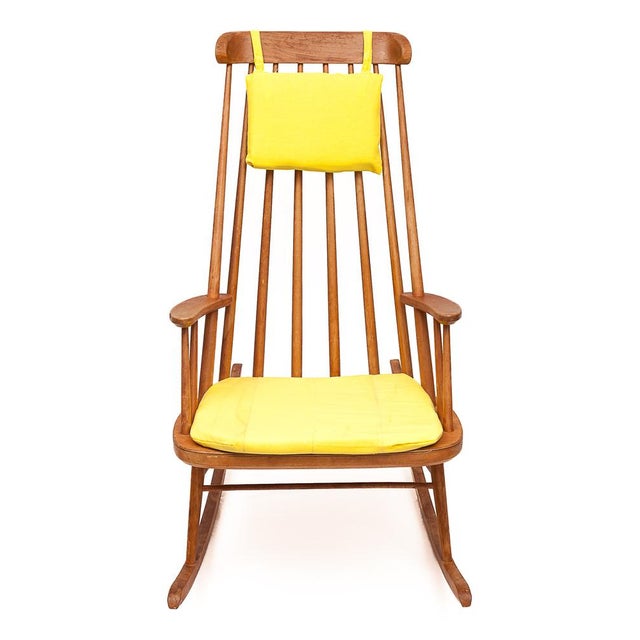 Vintage Rocking Chair from Ikea, 1960 For Sale - Image 6 of 12