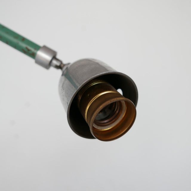 Swedish Industrial Painted Extendable Telescopic Wall Light For Sale - Image 12 of 15