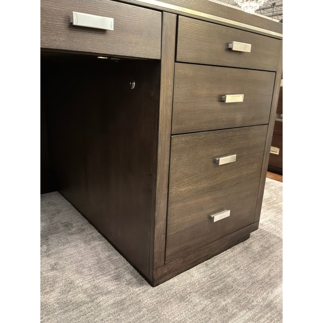 Hooker Furniture Modern Executive Desk For Sale - Image 10 of 18